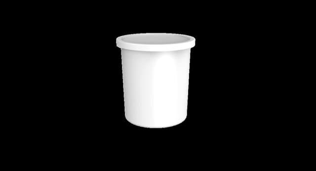Image Of 9282080 - Cylindrical Bin 80L including lid