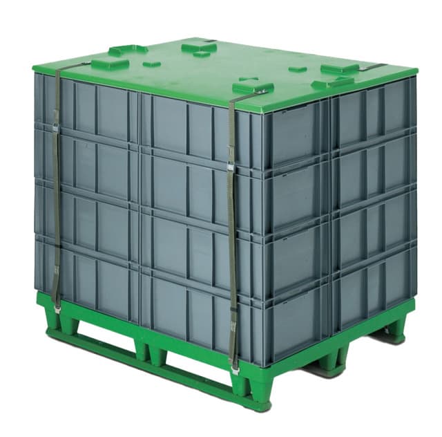 Image Of 9540972 - Pallet Cover 1210x1010x45 (Packpal 3R) - straps